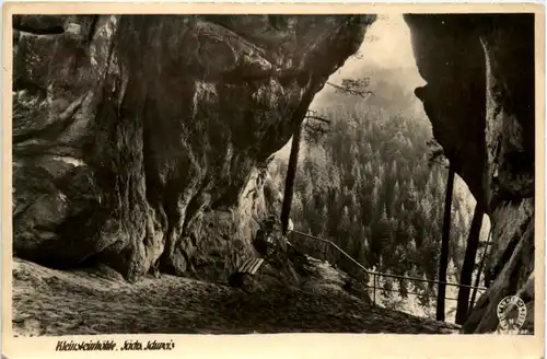 Sächs. Schweiz, Kleinsteinhöhle -385546