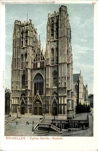 Bruxelles - Eglise Sainte Gudule -600282