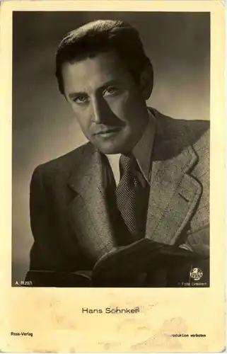 Hans Söhnker - Schauspieler -600884
