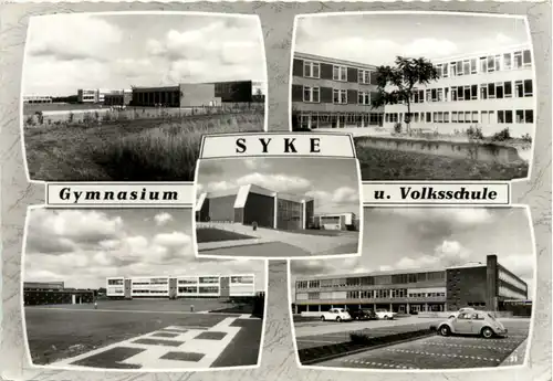 Syke - Gymnasium und Volksschule -601234