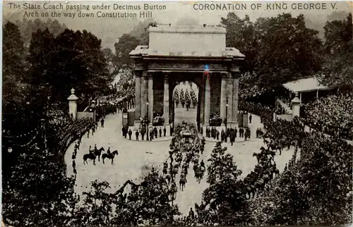 Coronation of King George V -469846