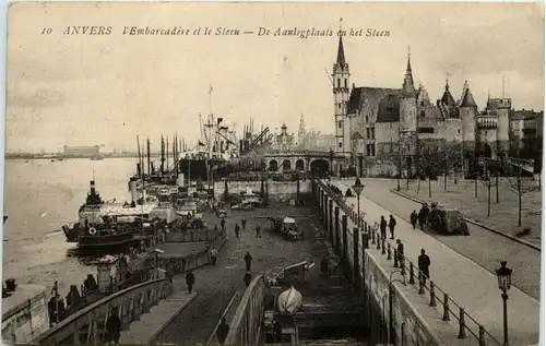 Anvers - L Embarcadere et le Steen -600540