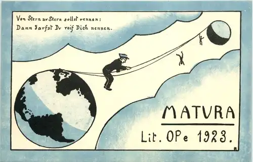 Matura Lit.OPB 1923 Bern -601010