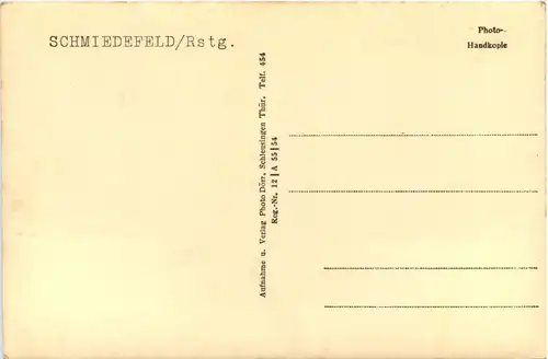 Schmiedefeld Rennsteig - Sprungschanze - Suhl -601104