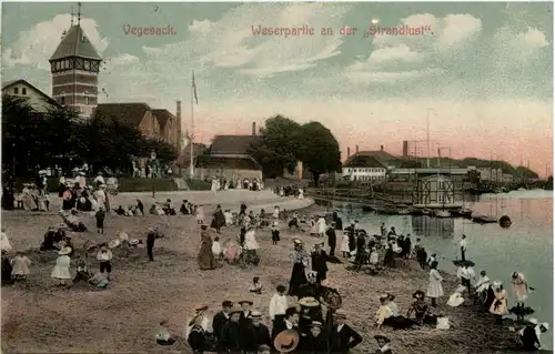 Bremen - Vegesack - Weserpartie an der Strandlust -601434