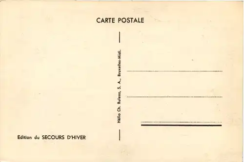 Secours d Hiver - Belgique -600608