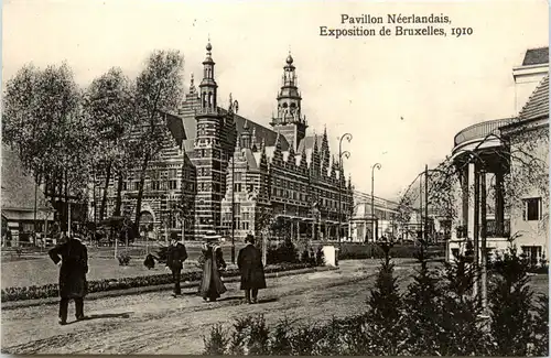 Exposition de Bruxelles 1910 - Pavillon Neerlandais -470146