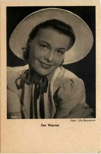 Ilse Werner - Schauspieler -600832