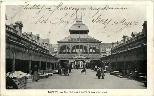 Anvers - Marche aux Fruits et aux Poissons -600360