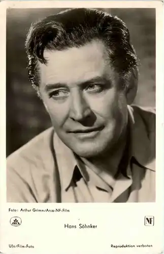 Hans Söhnker - Schauspieler -600880