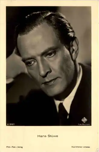 Hans Stüwe - Schauspieler -600892
