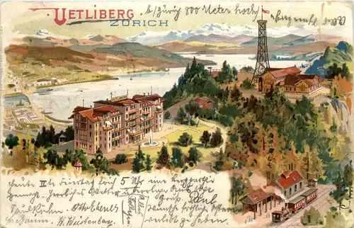 Zürich Uetliberg - Litho -601000