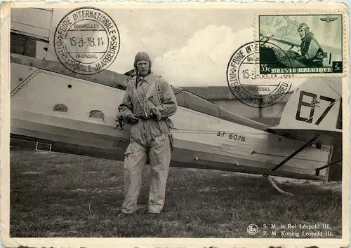 Roi Leopold III - Airplane - Maximum -600606