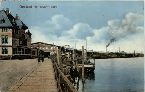 Bremerhaven-Geestemünde - Fischerei Hafen -601624