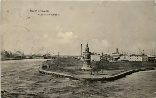 Bremerhaven - Kaiserhafen Einfahrt -601664