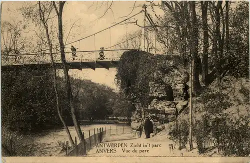 Antwerpen - Zicht in t parc -600686