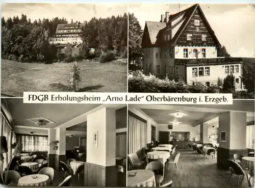 Oberbärenburg i.Erzgeb. FDGB Erholungsheim Arno Lade -502618