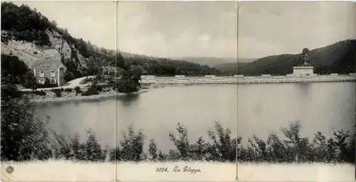 La Gileppe - Klappkarte -600706