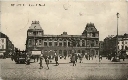 Bruxelles - Gare du Nord - Feldpost 5. Armee -470566