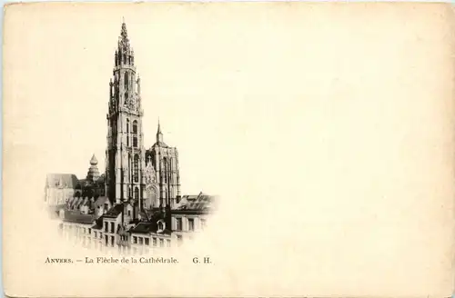 Antwerpen - La Fleche de la Cathedrale -470586