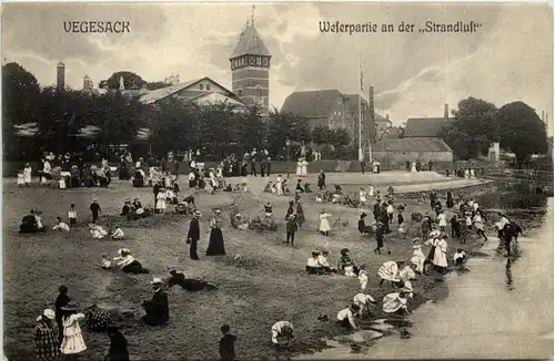 Vegesack - Weserpartie an der Strandluft -601320