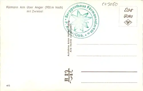 Anger - Fürmann Alp mit Zwiesel -600946