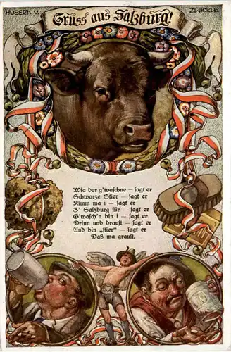 Gruss aus Salzburg -470846