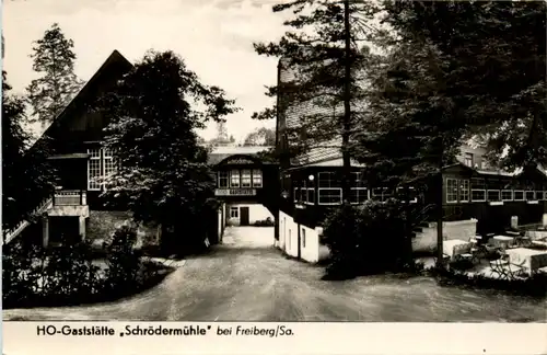 Freiberg, HO-Gaststätte Schrödermühle -386746