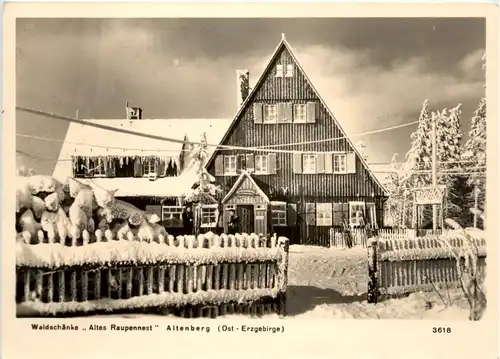 Altenberg, Waldschänke Altes Raupennest -502936