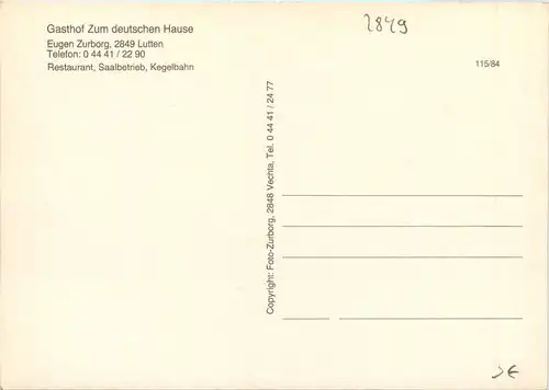 Lutten - Gasthof Zum deutschen Hause -601532