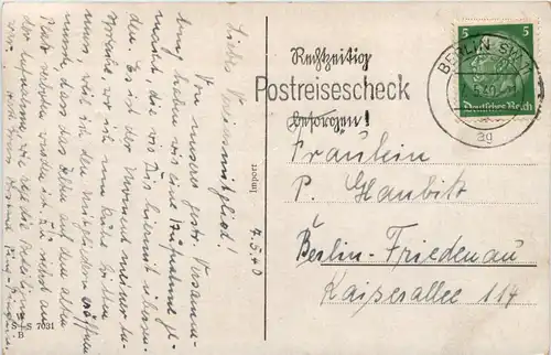 Künstlerkarte Ad. Hoffmann - Pinguine -602284