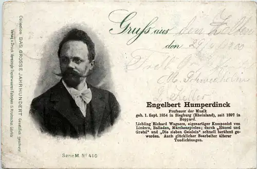 Engelbert Humperdinck - Professor der Musik -602324