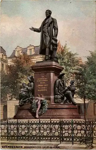 Bremerhaven - Bürgermeister Smidt Denkmal -601632