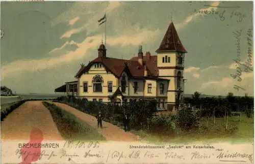 Bremerhaven - Strandetablissement Seelust -601780