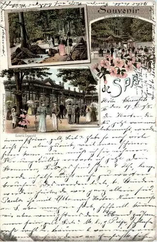Souvenir de Spa - Litho -471292