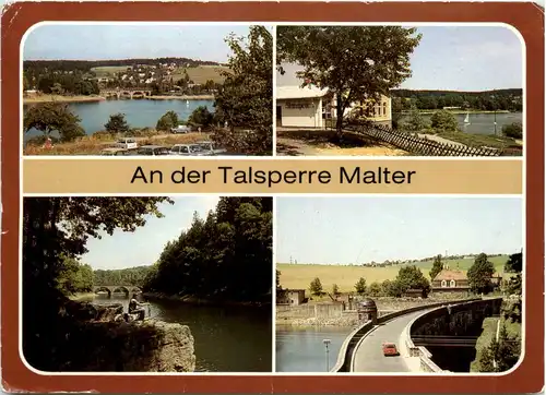 Talsperre Malter bei Dippoldiswalde, div. Bilder -387362