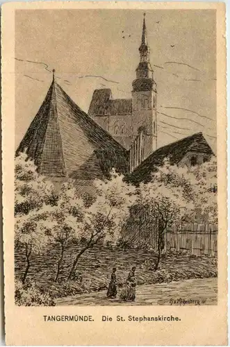 Tangermünde - Die St. Stephanskirche -600196