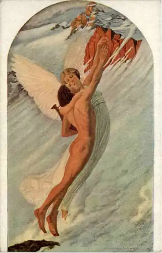 Erotik - Künstlerkarte Carlon Schwab -603174