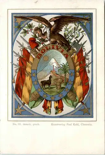 Bolivia Heraldic - Wappen -471586