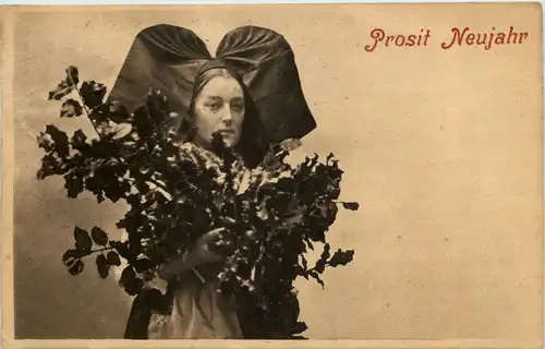 Neujahr Tracht Elsass -602650
