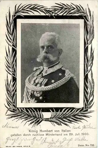 König Humbert von Italien -602312