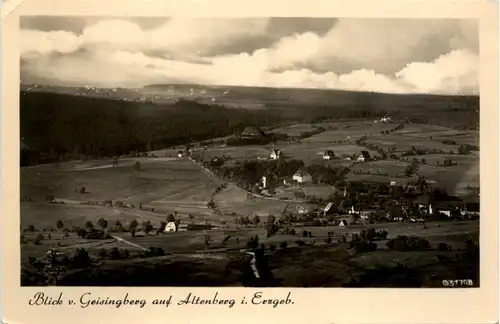 Altenberg i. Erzgeb., Blick vom Geisingberg -387652