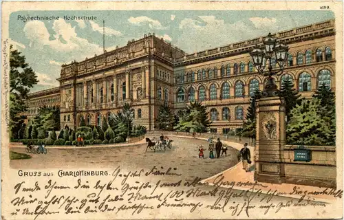 Gruss aus Charlottenburg - Litho -603526