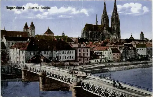 Regensburg - Eiserne Brücke -471966