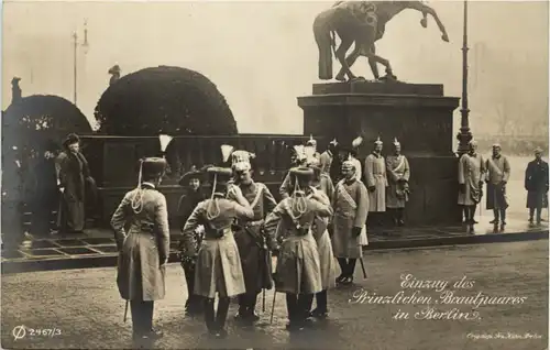 Einzug des Prinzlichen Brautpaares in Berlin -602628