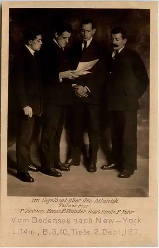 Segeloot über den Atlantik -602266