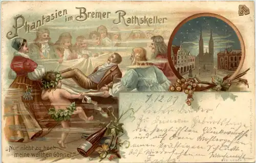 Bremen Rathskeller - Litho -603522