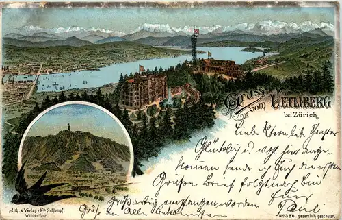 Zürich Uetliberg - Litho -601002
