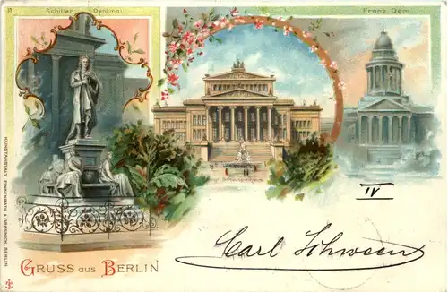 Gruss aus Berlin - Litho -603754