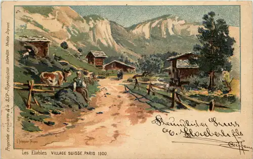 Paris - Exposition 1900 - Village Suisse -603220